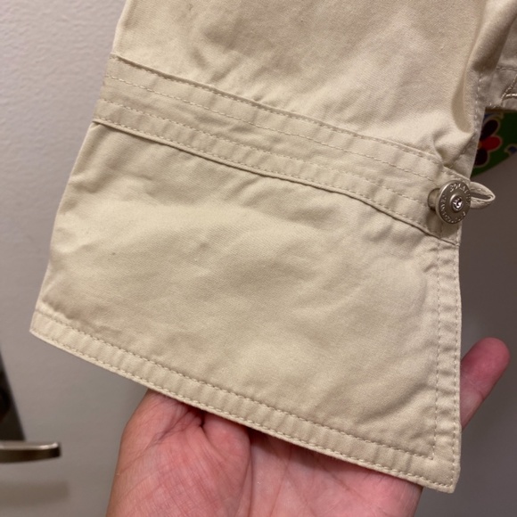 Bolaijue Couture Jeans Sparkly Eyelet Shirt/Jacket - Picture 3 of 5